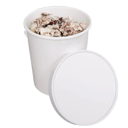 Envase bowl 32 onzas biodegradable blanco (Pack x 100 unidades)
