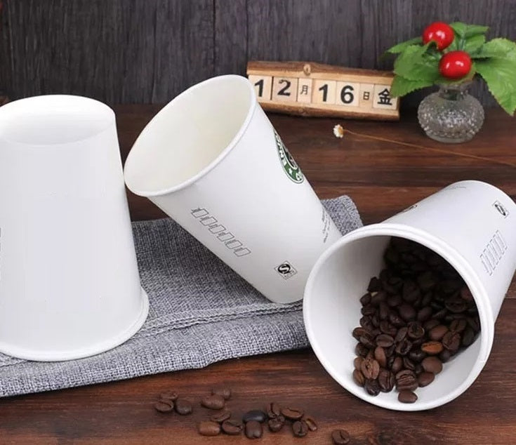 Vaso Con Tapa Reusable Café 16oz Plastico Colores Pack 100